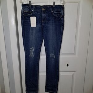 NWT!! Amethyst Jeans Dark Blue Skinny Jeans